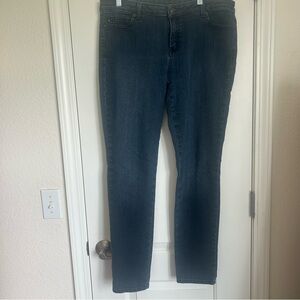 Michael Kors Jeans Womens Size 10 Blue Mid Rise Straight Leg Logo
